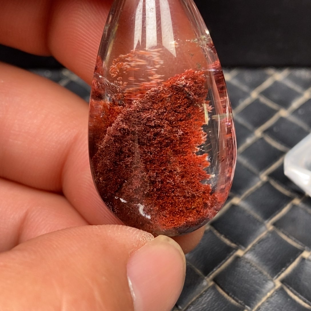 水晶颈饰未镶嵌核***爸