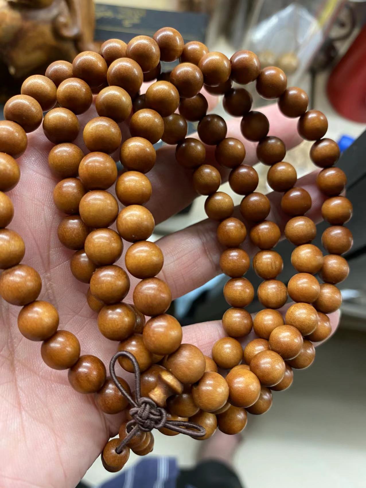 8mmx108老山檀香/老料红皮黑肉/迈索尔老山檀香/香味非常好闻..