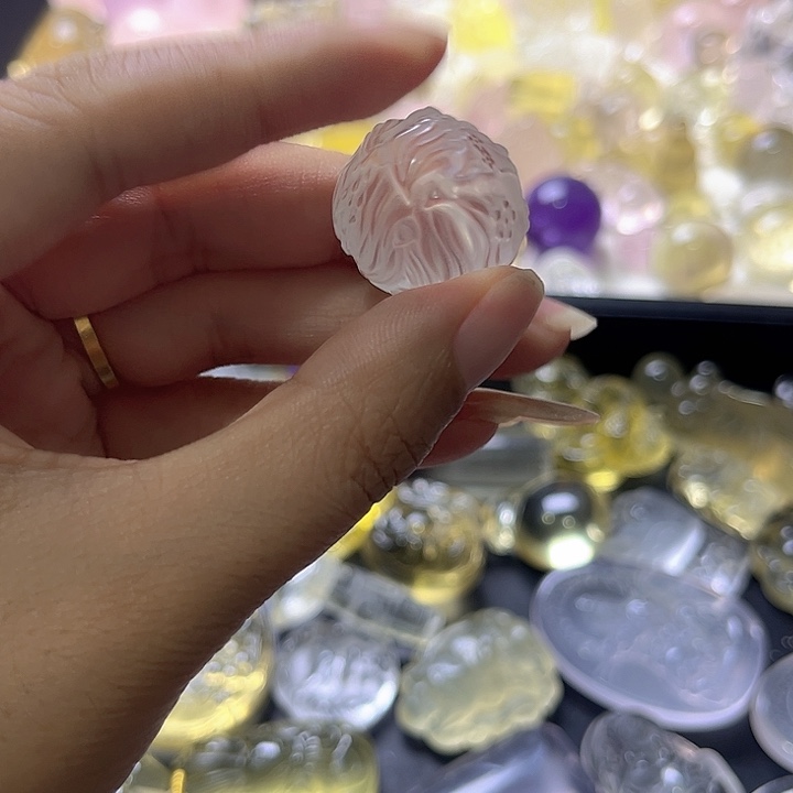 小***皓颈饰未镶嵌紫晶水晶