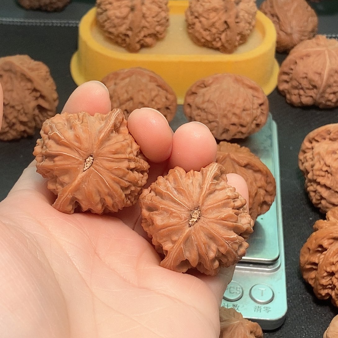 吊坠文玩核桃磨盘38.