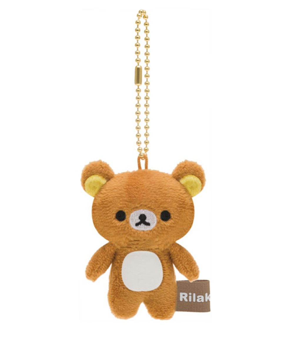 San-x正版 轻松熊 迷你挂件 屏幕擦