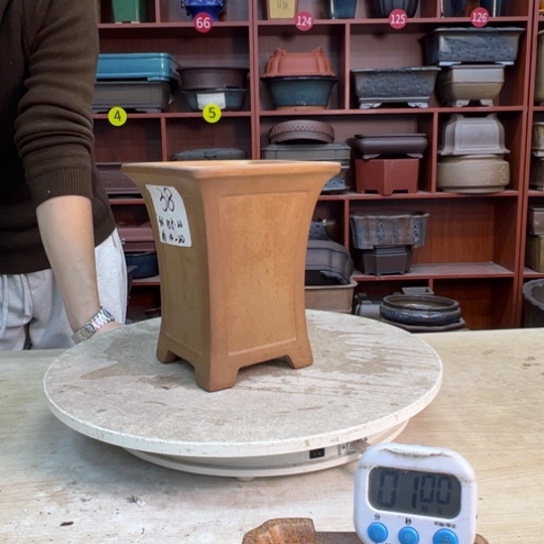 抖***号紫砂花盆中香薰装饰等