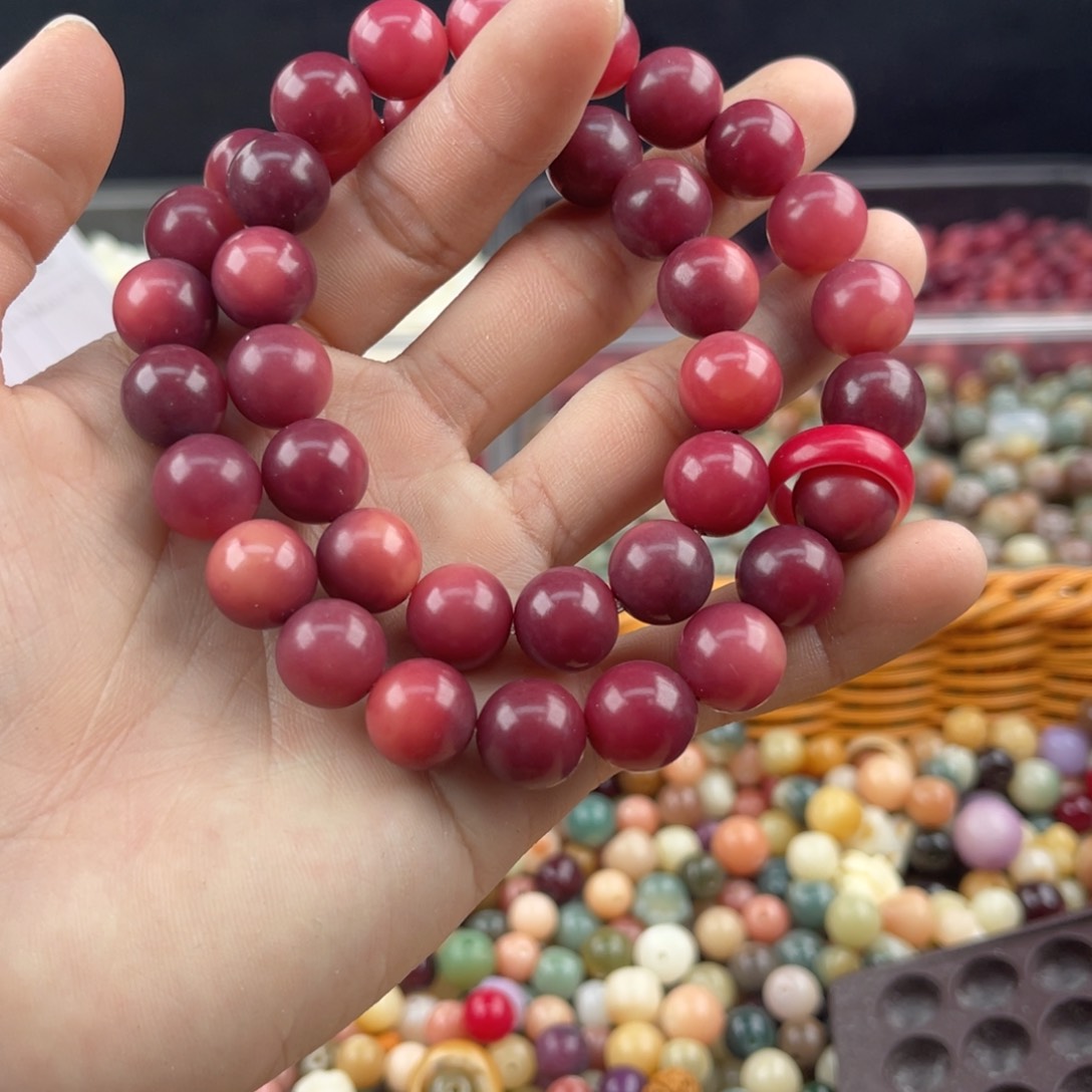 白玉菩提吊坠q 12mm/100+20/乌梅