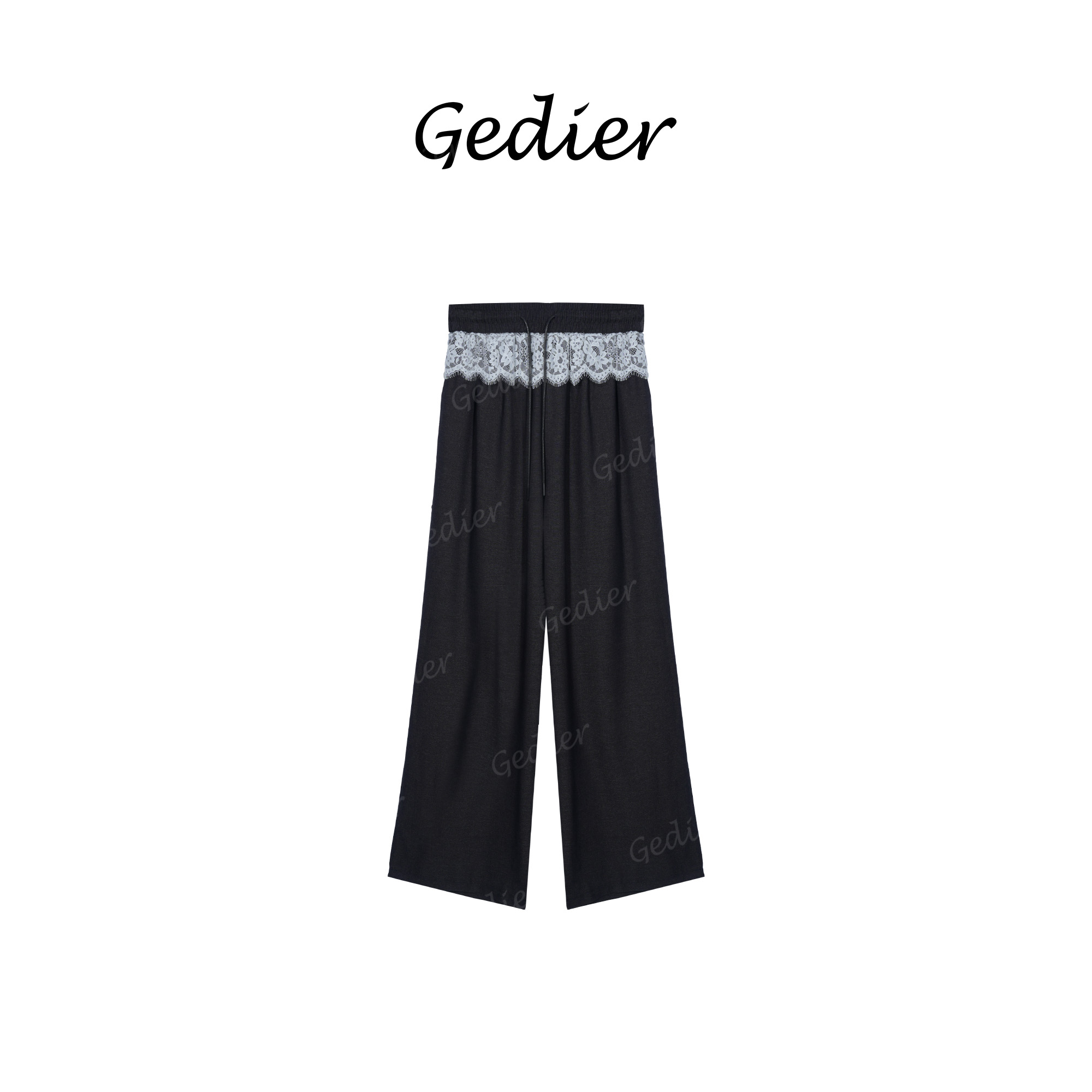 【歌蒂尔】2025春款欧若风休闲时尚百搭裤子 KG510291Y