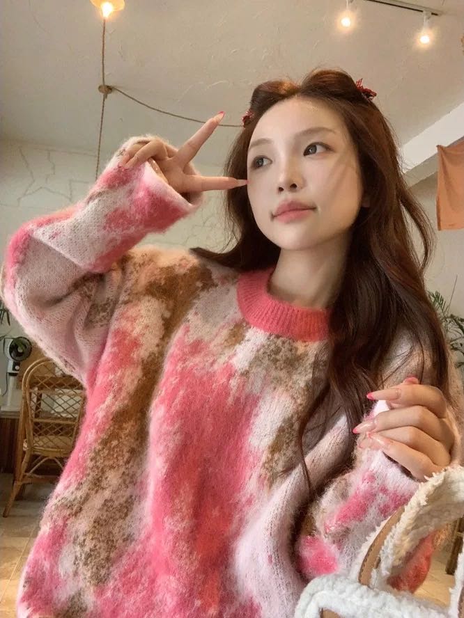 重磅拉绒！12针28支拉毛工艺澳洲羊毛山羊绒混纺针织毛衣
