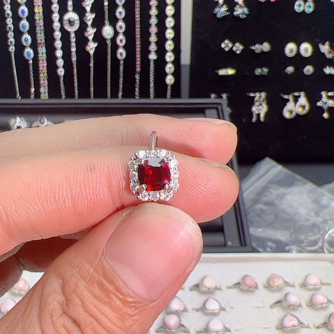 紫晶珠宝半成品银S925镶嵌