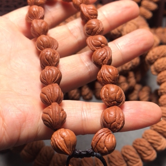 桃核手串小龙纹手串11