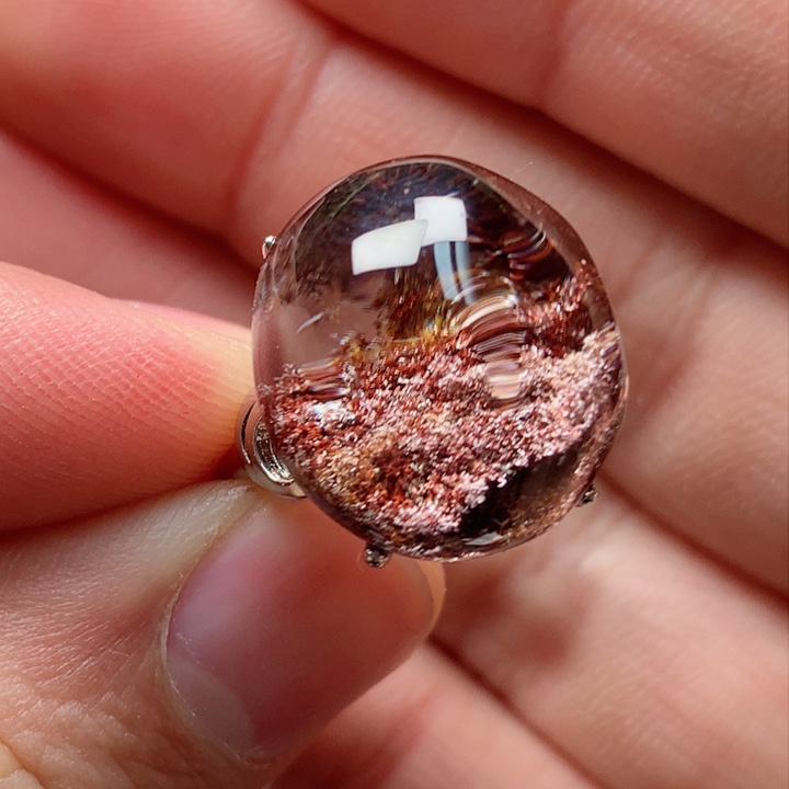 水晶吊坠(不含链)未镶嵌