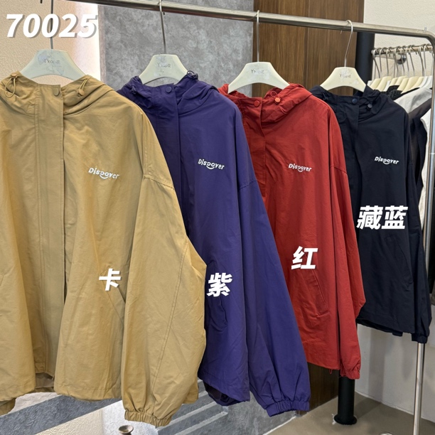 （花花服饰）70025宽松大版百搭中锋衣外套（早秋上新）