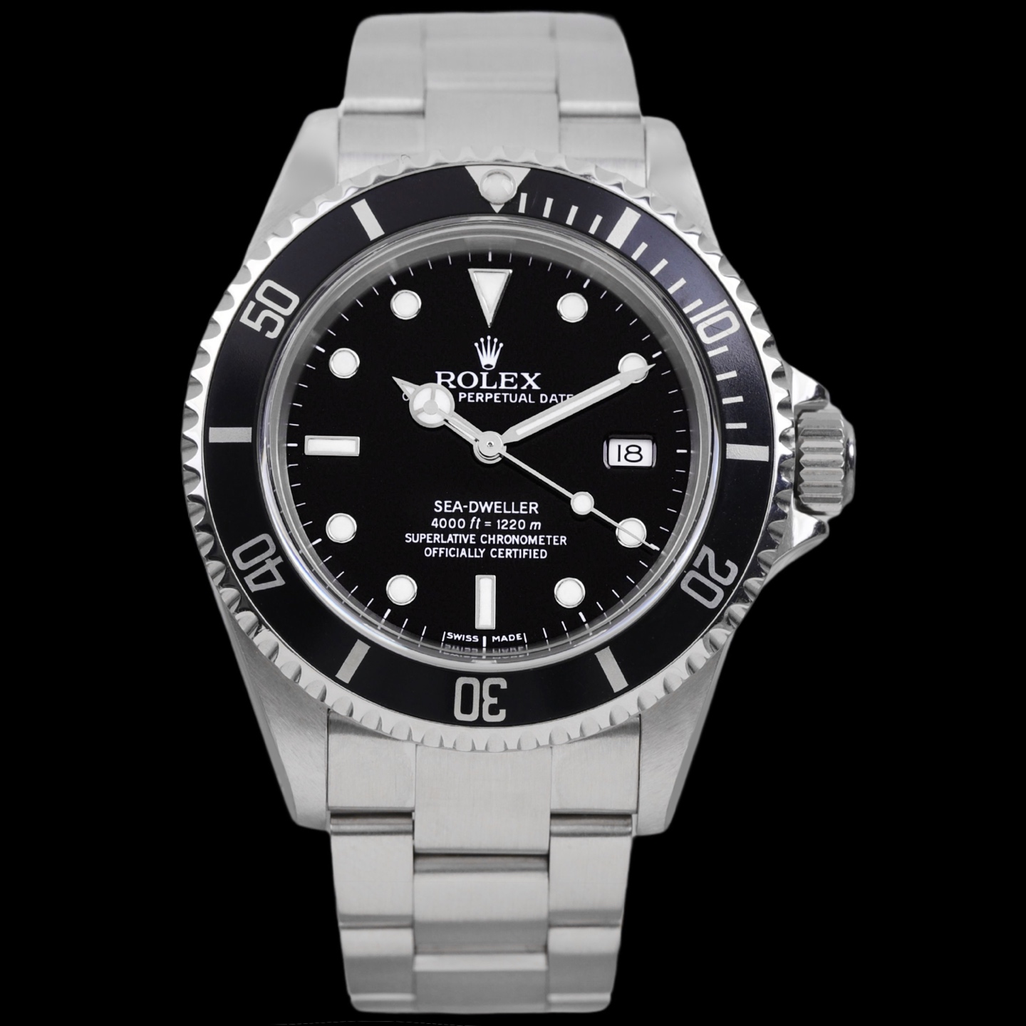 95新 Rolex/劳力士 S/海使型16600/二手单表字头款/40mm