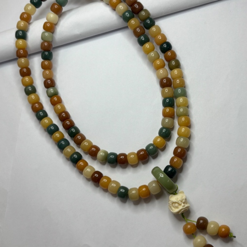 A107 菩提长链带跑环醒狮10mm