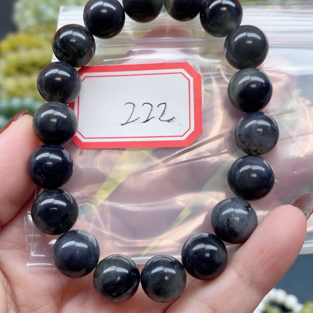 未镶嵌蛇纹石玉手串