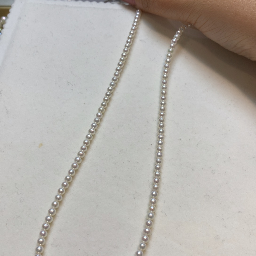 淡水珍珠颈饰银S925镶嵌