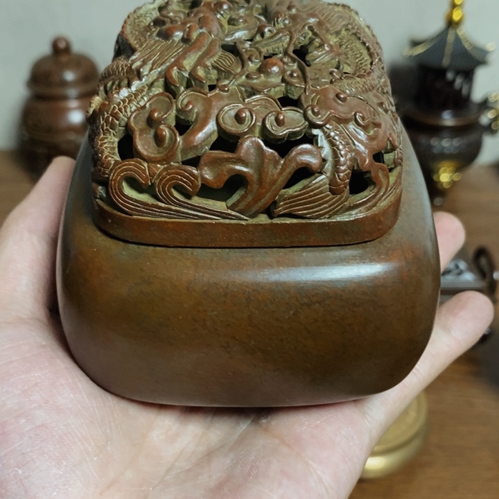 铜盛世铜炉铜器香炉工艺品