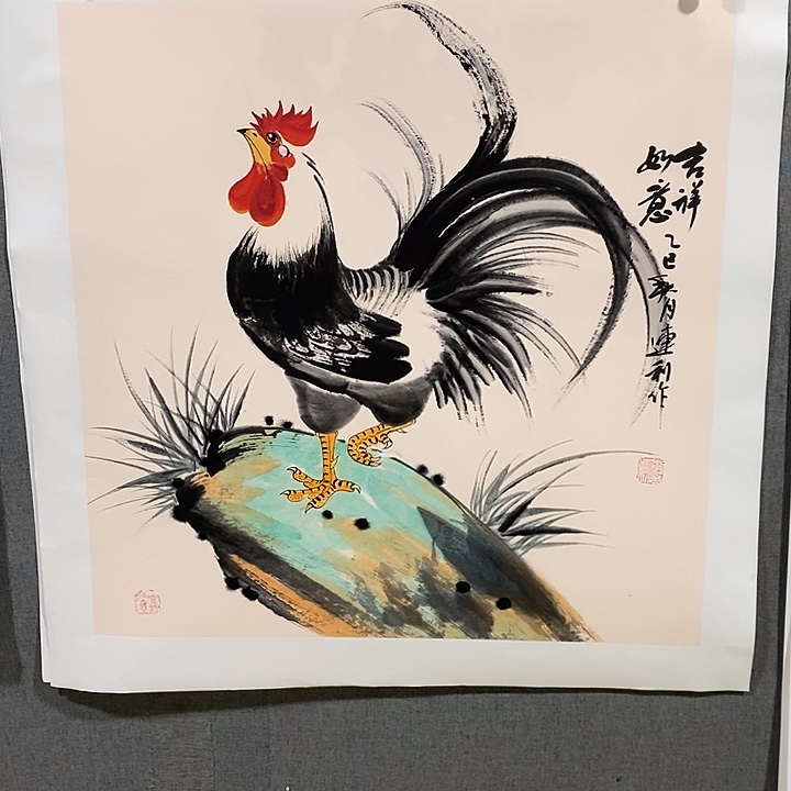 国画手写手绘作品50