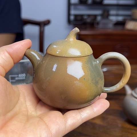 戬谷龙窑柴烧茶壶42