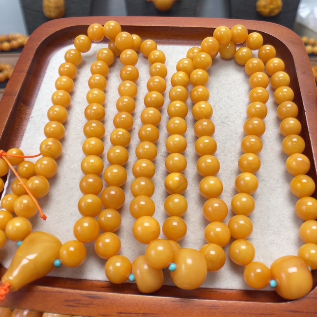 蜜蜡未镶嵌手链蜜蜡