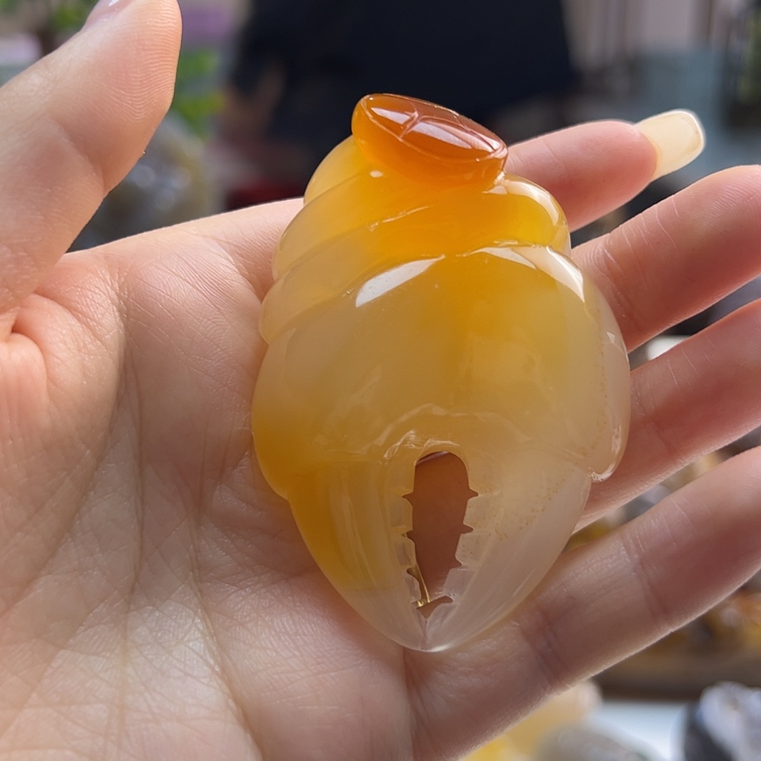 玛瑙/玉髓未镶嵌吊坠(不含链)