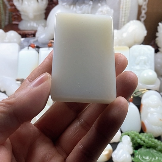 和田玉（白玉）挂件未镶嵌