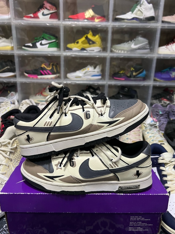 42.5码/dunk low定制休闲鞋/二手正品9新