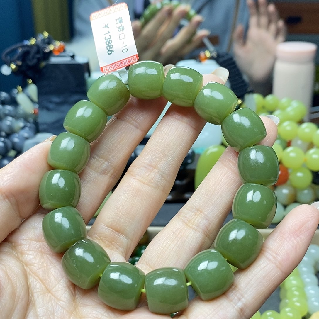 和田玉手链未镶嵌