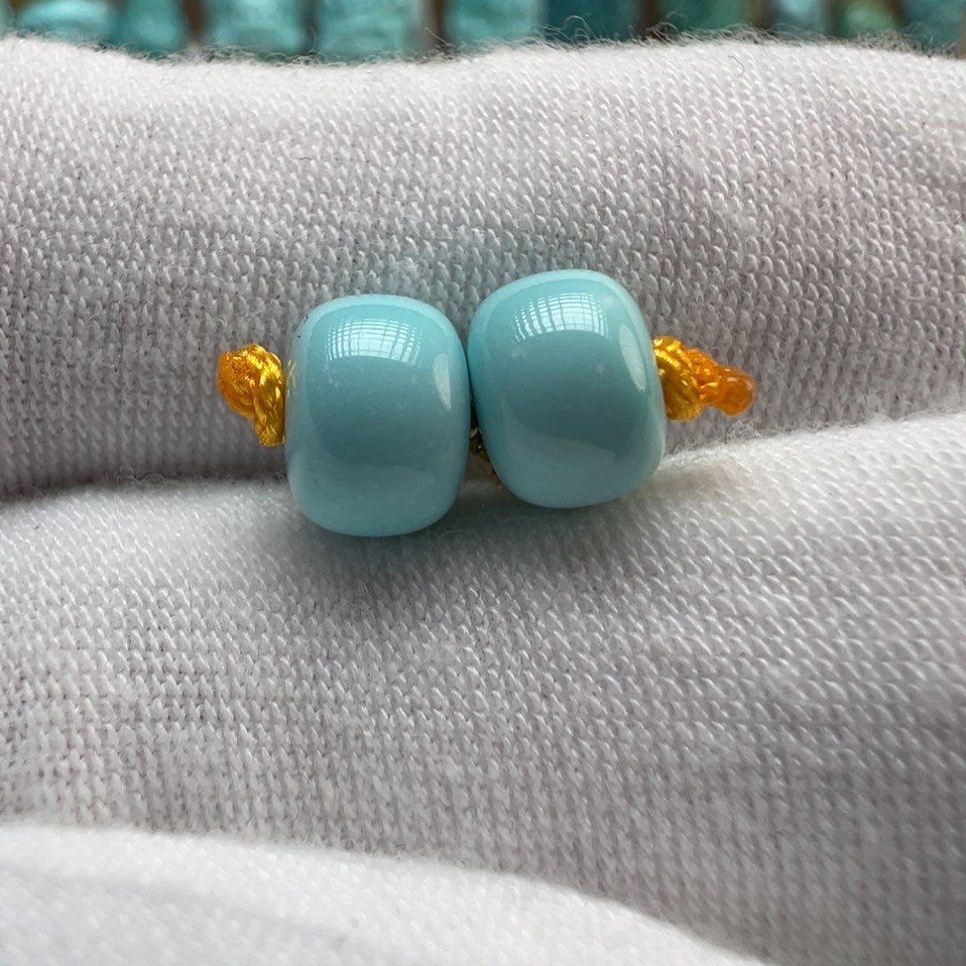 绿松石未镶嵌配饰7.2*5.4