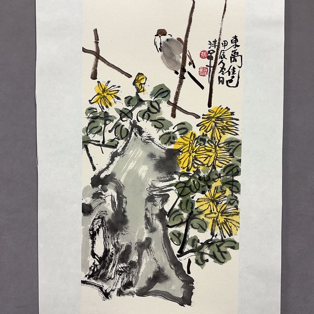 国画国画纯手绘作品请放心去藏