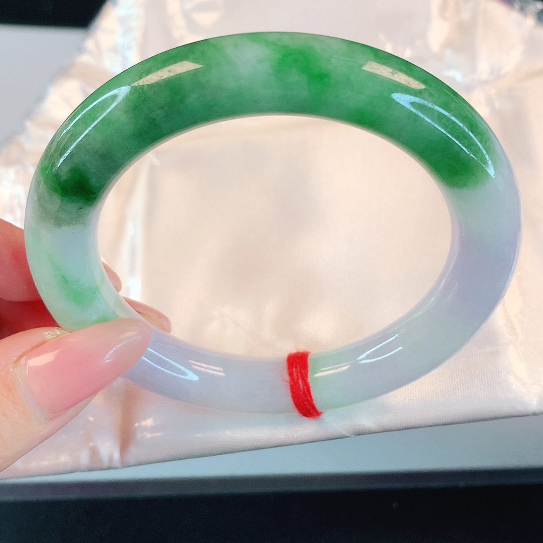 翡翠手镯未镶嵌2610翡翠