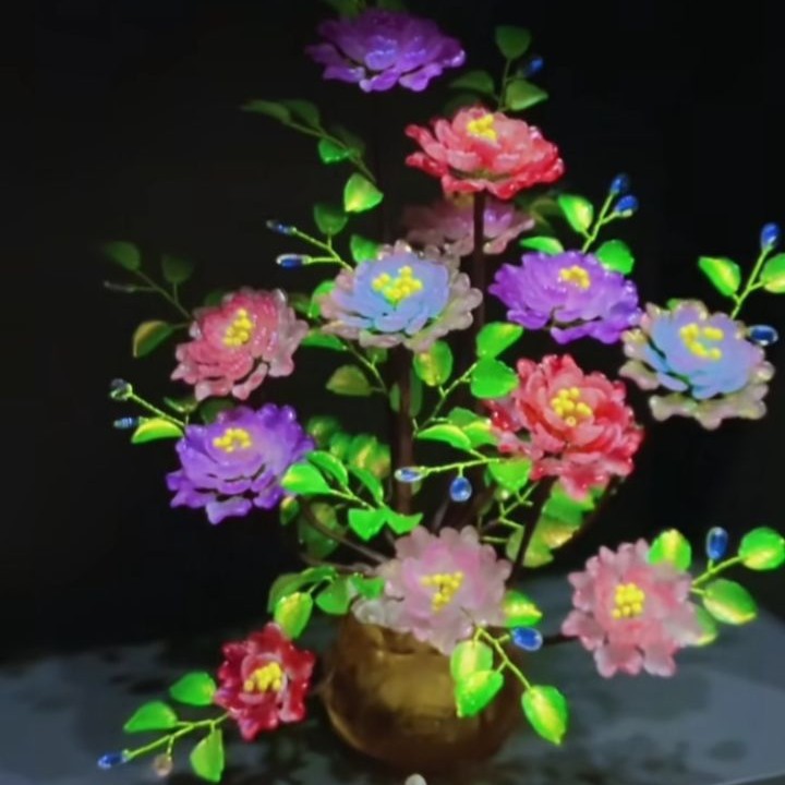 琉璃手工花diy材料包