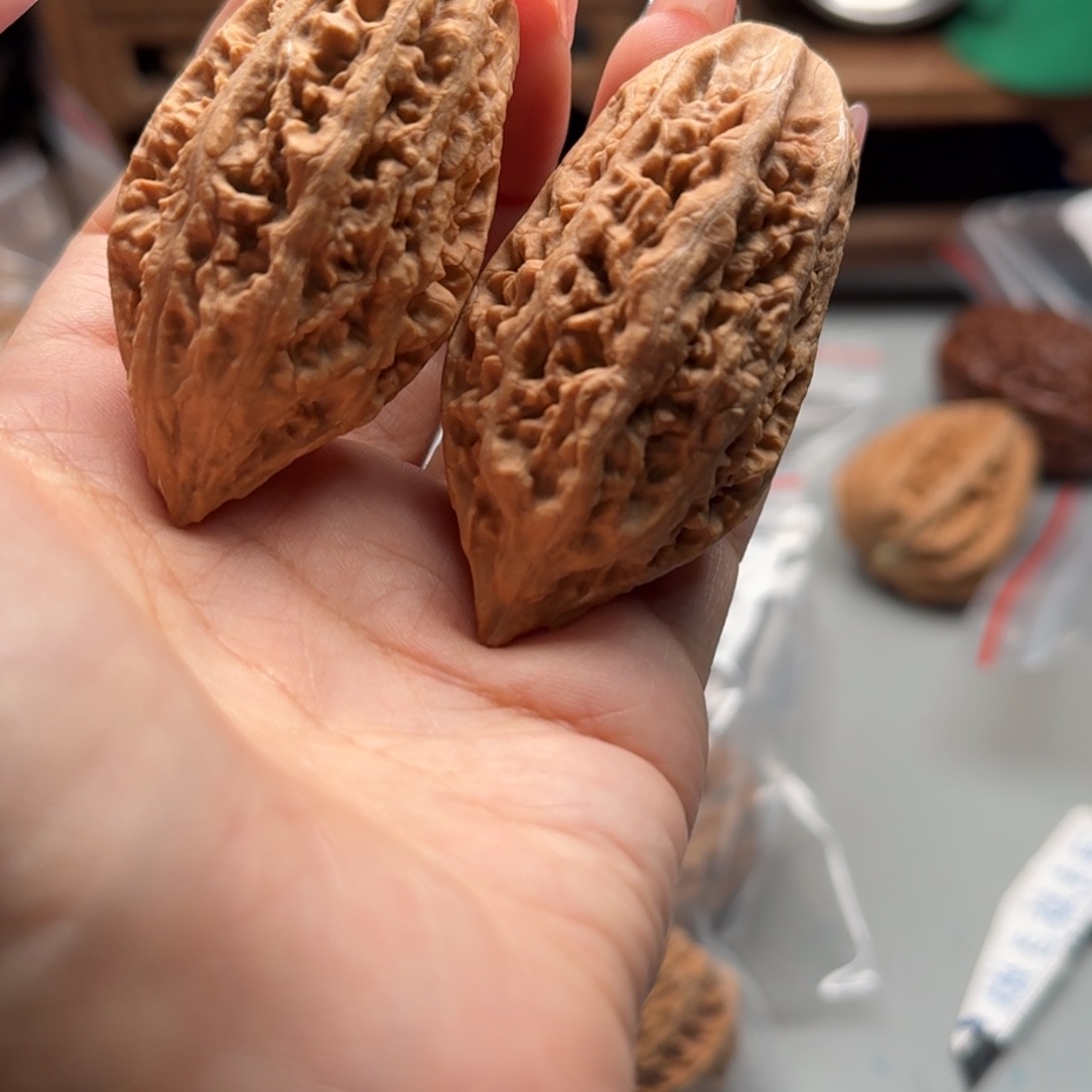 文玩核桃把件关东木子楸百核219