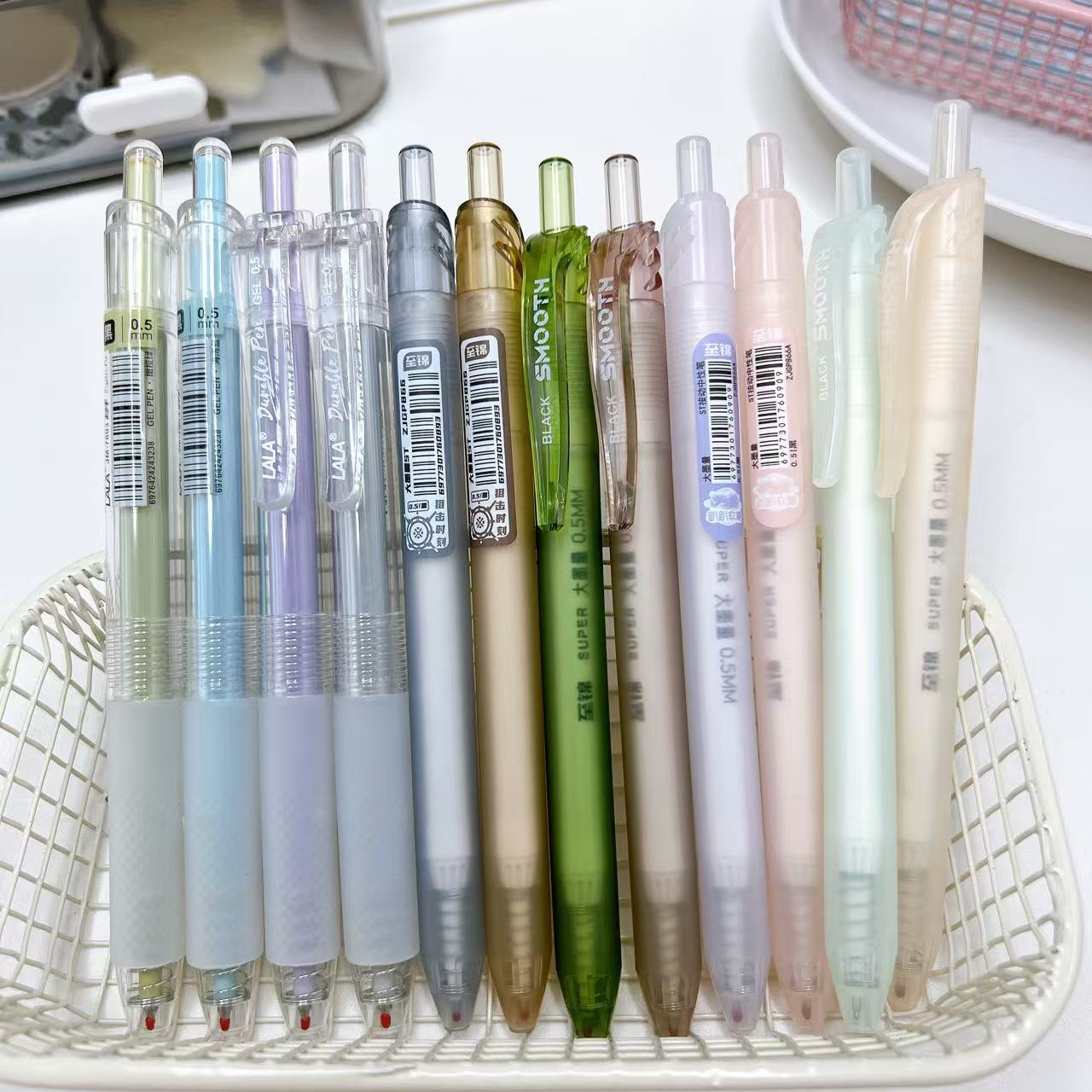 【黑墨/12支】B02LALA青春系大容量+狙击+软糖-黑墨