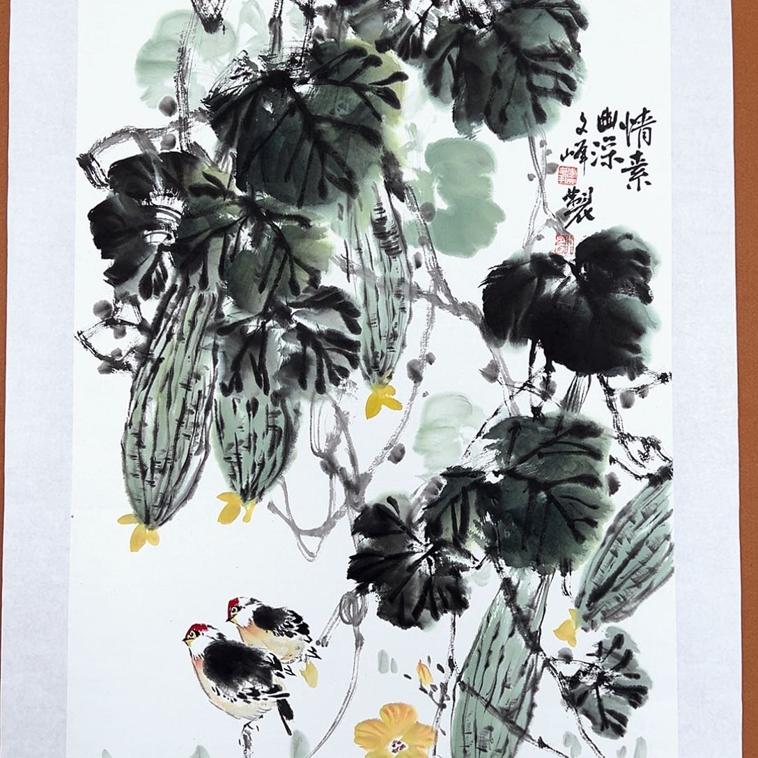 国画李文峰的作品