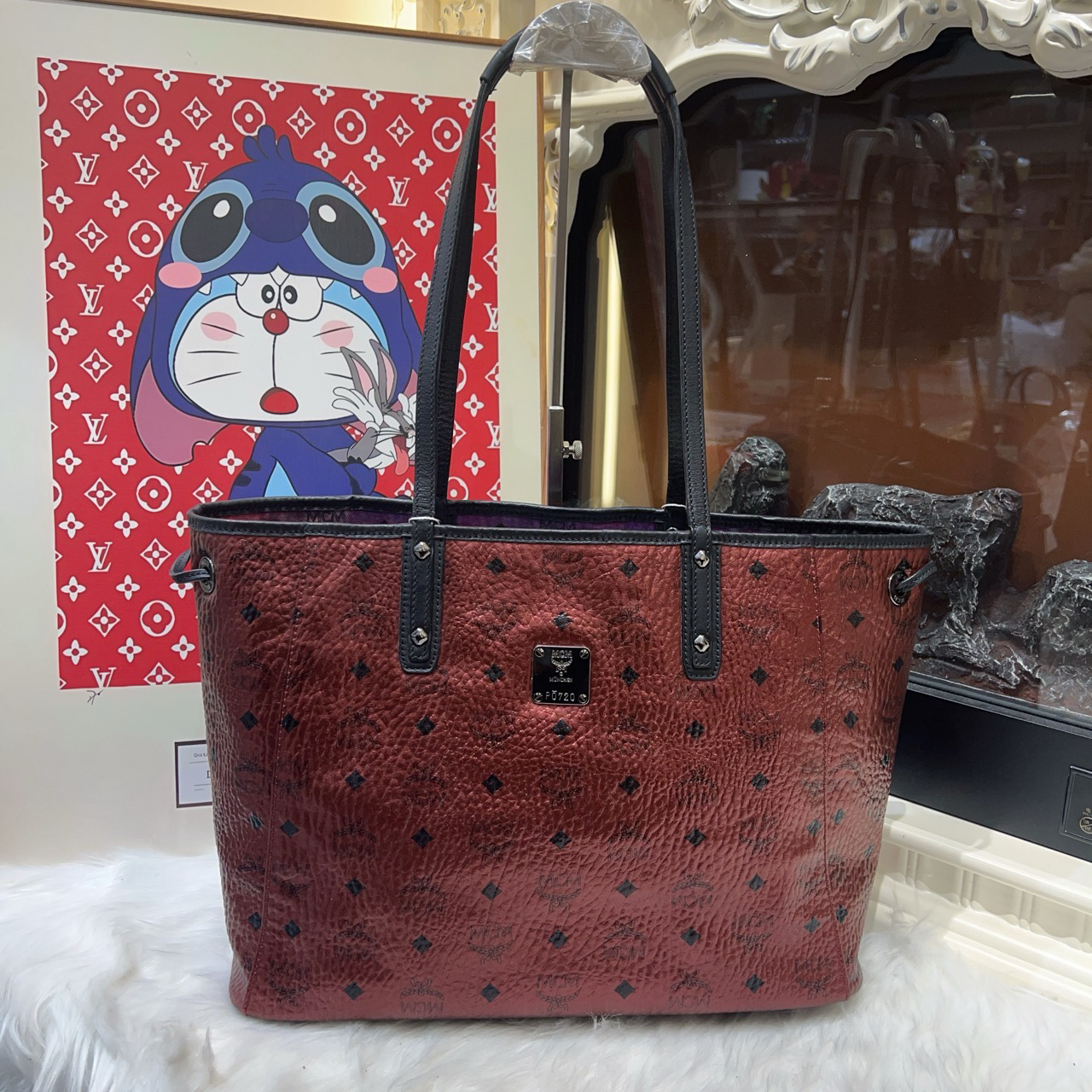95新 MCM mcm中号托特包a6246