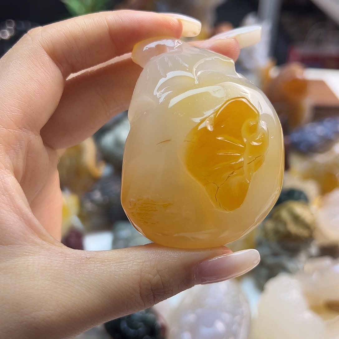 玛瑙/玉髓未镶嵌颈饰