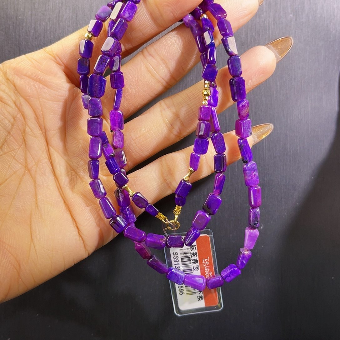 苏纪石（舒俱来）项链k金未镶嵌