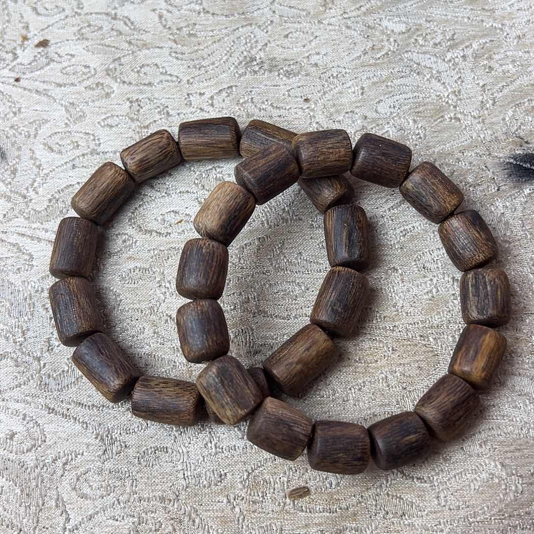 沉香手串桶珠沉水17克多样性发一沉香手串