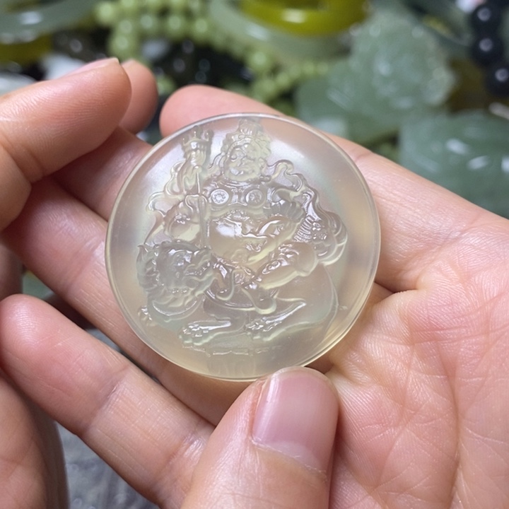 岫玉天然岫玉挂件未镶嵌