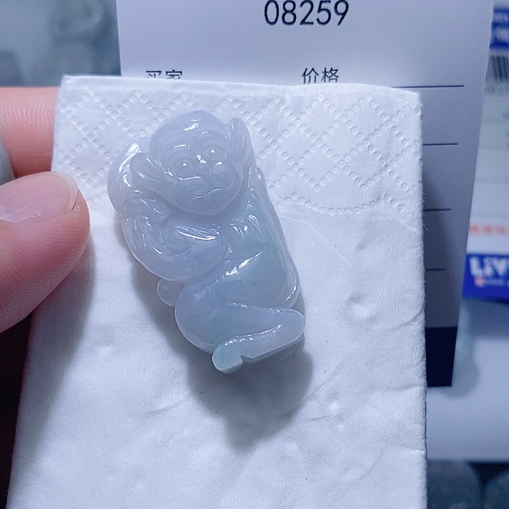 翡翠未镶嵌颈饰天光墟翡翠市场现金代购