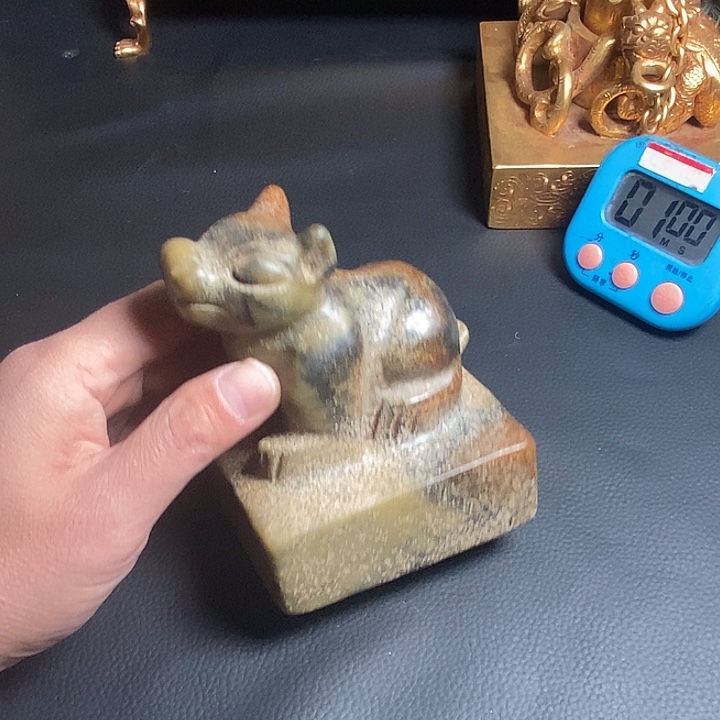 广***坊和田玉未镶嵌摆件