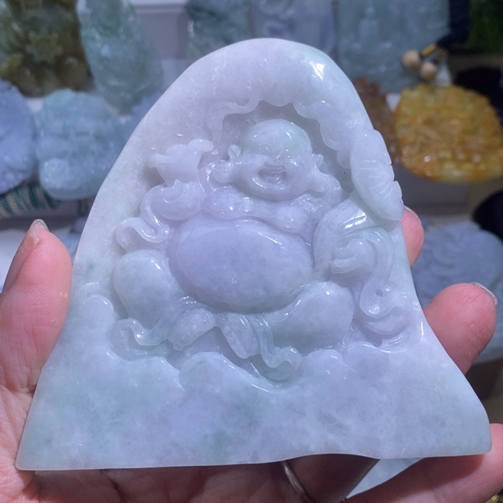 【闪购商品】翡翠挂件未镶嵌佛