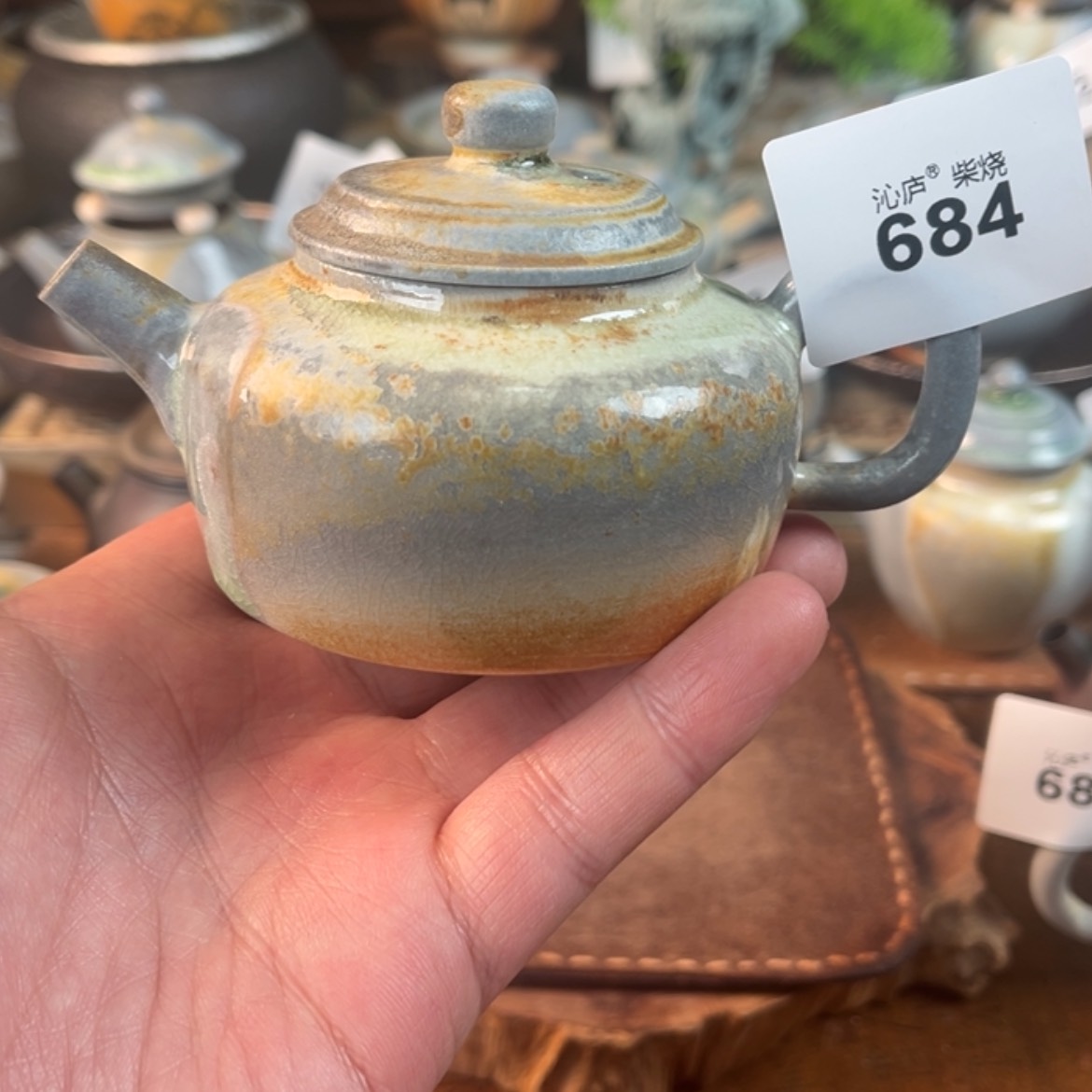 【闪购商品】沁庐柴烧古法柴烧手工茶具