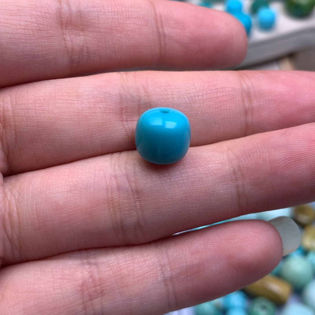 绿松石珠宝半成品未镶嵌