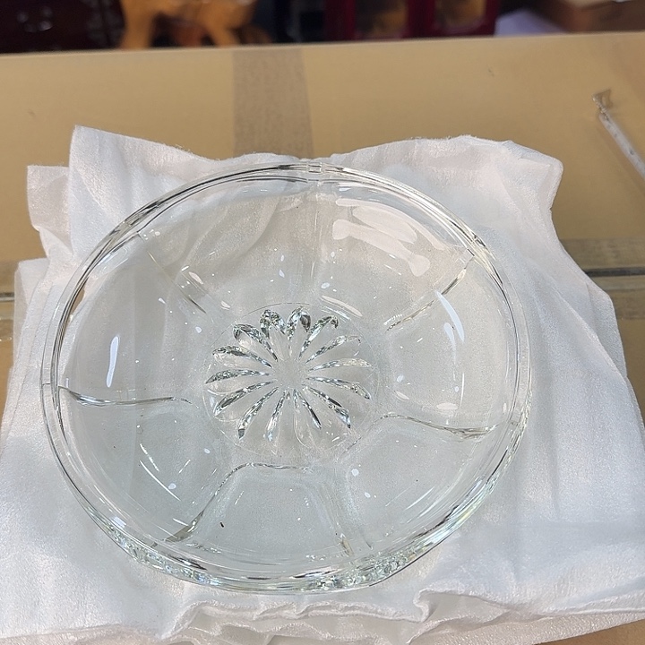 飘***蝎吸管款水晶玻璃很好看的盘子