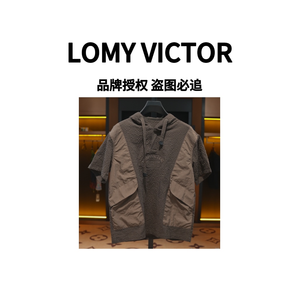 LOMY VICTOR欧洲站顶奢夏季新品T恤NZN1182