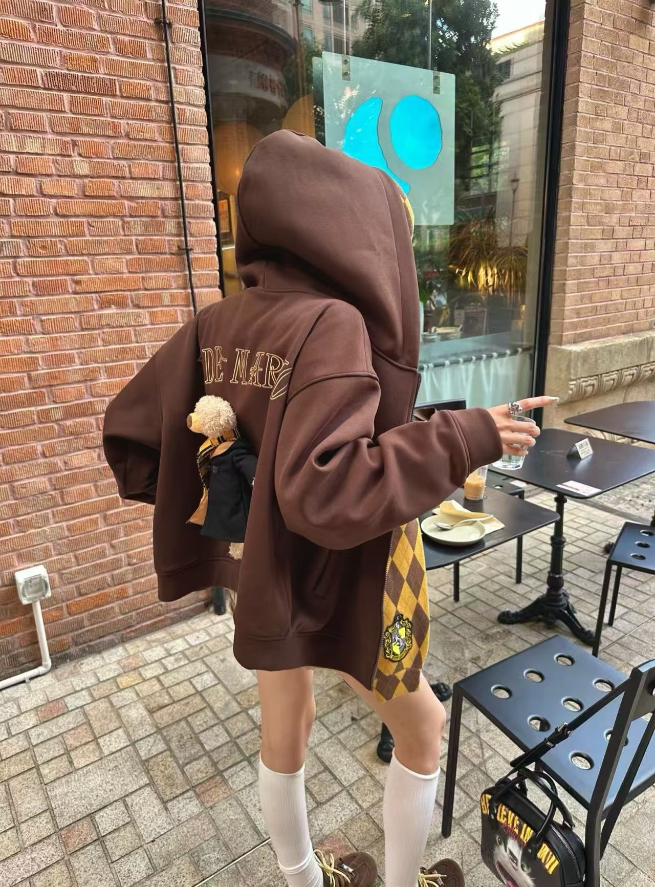 11+2D 哈利波特联名 小熊卫衣+围巾