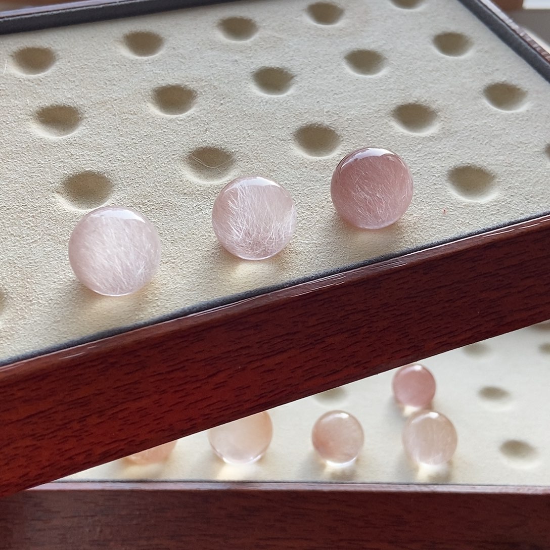 手链水晶未镶嵌兔毛单珠无鉴赏