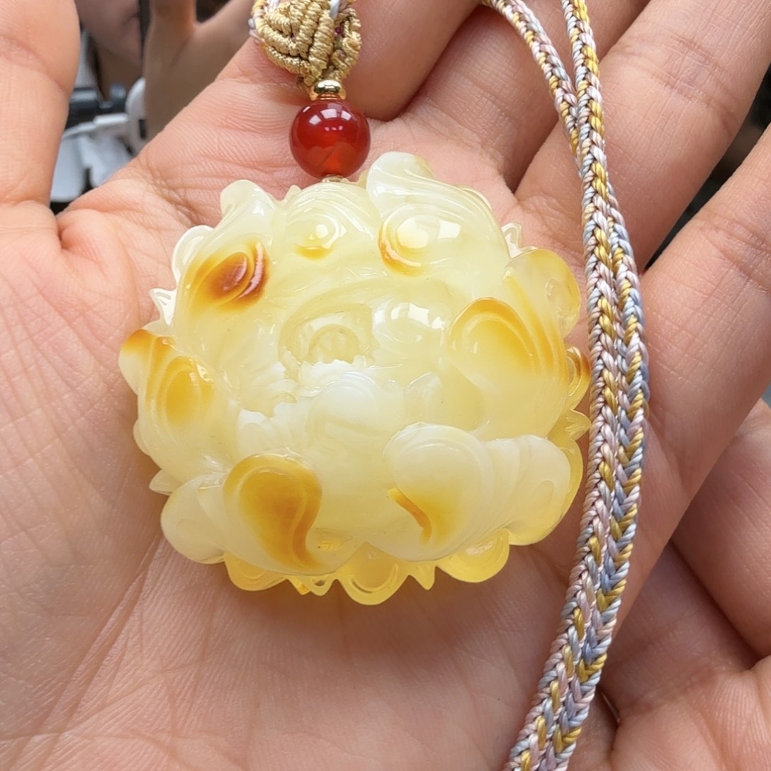 琥珀未镶嵌裸石你好