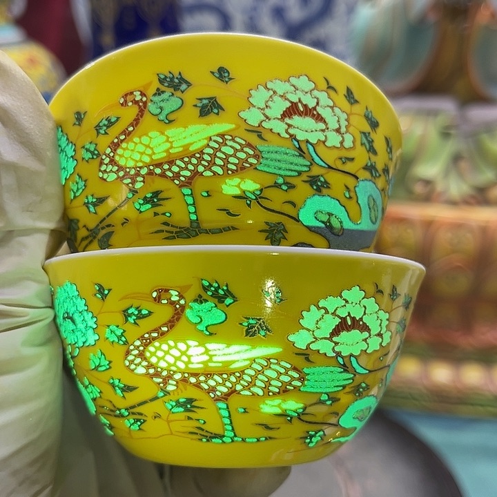 盖碗摆件摆件摆件瓷器