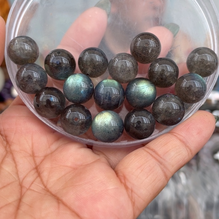 水晶手串未镶嵌12.5YGdanzhufa1ke