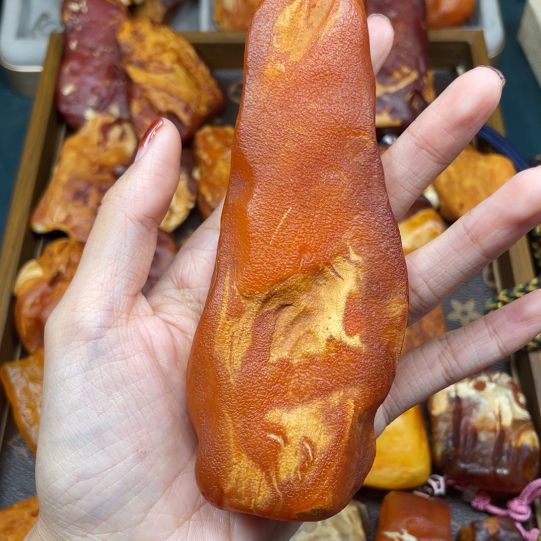 用***2琥珀未镶嵌珠宝奇石